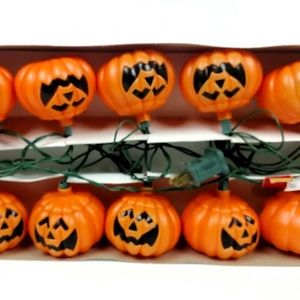 Vintage Halloween Pumpkin String Light 10 Lights